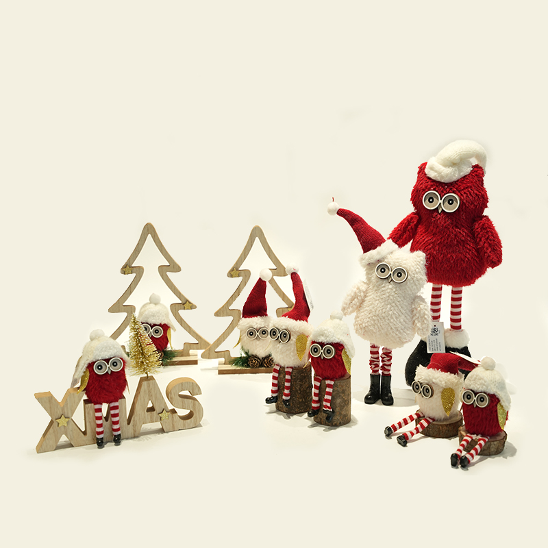 Children's Owl Doll Christmas Decorations