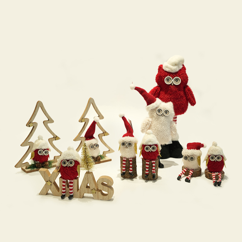 Children's Owl Doll Christmas Decorations