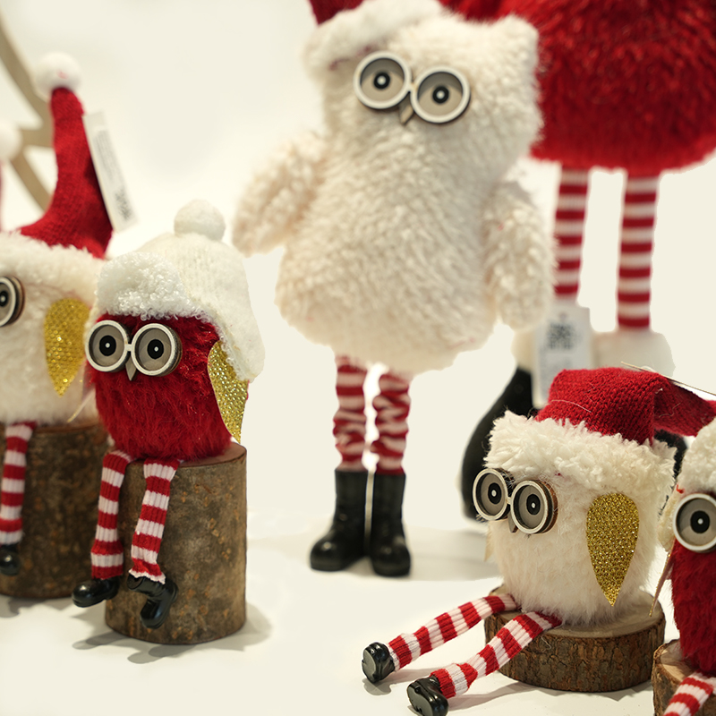 Children's Owl Doll Christmas Decorations